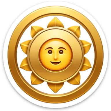 Sudarshan chakra sticker