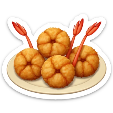 Shrimp Balls sticker