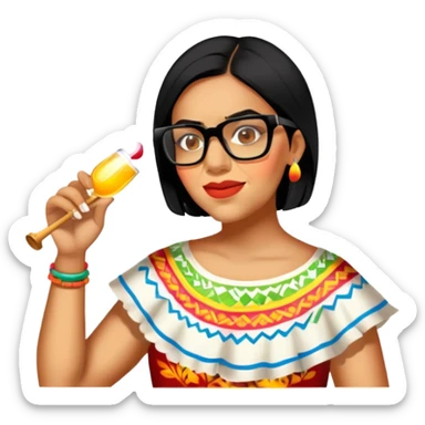 Vibrant Festival Singer sticker