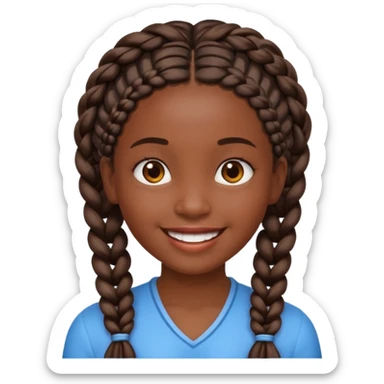 Barca niña Negrita sticker