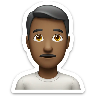 I don’t want any problem  sticker