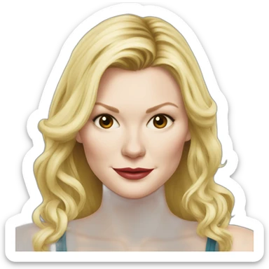 Kirsten dunst in spiderman sticker