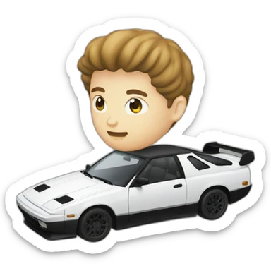 Initial d  sticker