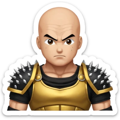 nappa saiyan saga dbz sticker