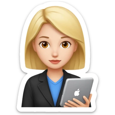 frontend developer girl sticker