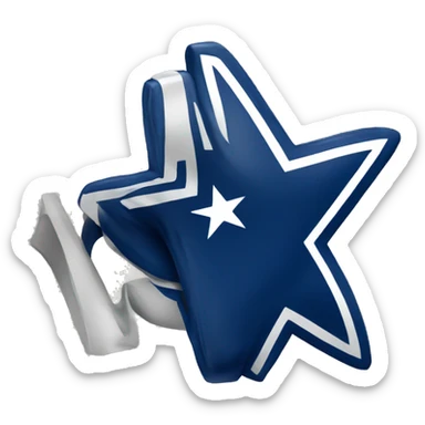 Cowboys logo  sticker