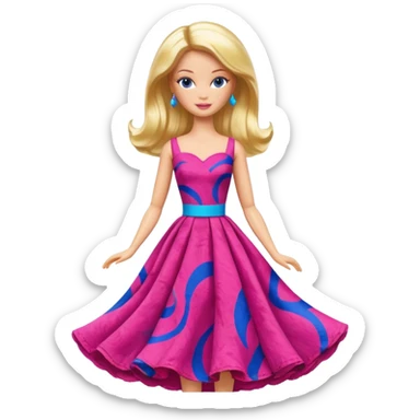 Matisse barbie slop style SPAM sticker