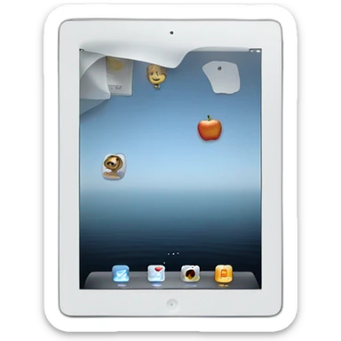 apple ipad tablet sticker
