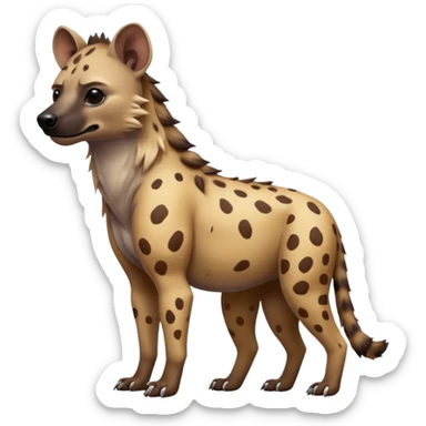 Hyena Body sticker