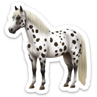 Appaloosa ￼horse sticker