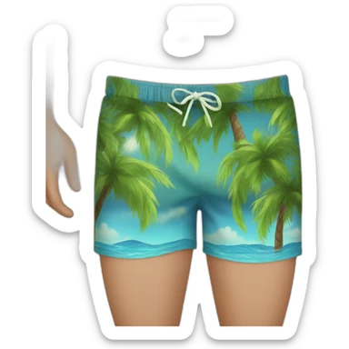 hairman thighs summer closeup sticker