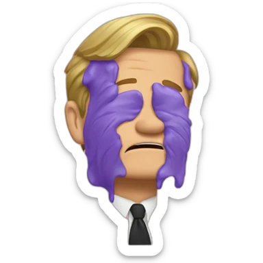 Barney Stinson crying sticker