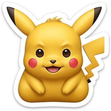 Pikachu sticker
