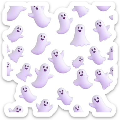 The little ghosts
 sticker