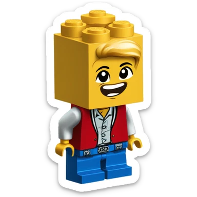 lego bricks sticker