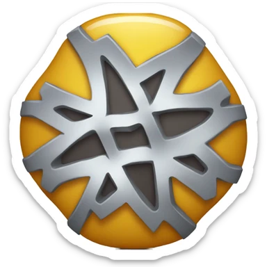 heavy asterisk sticker