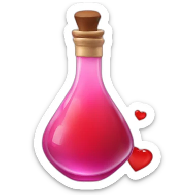 Amortentia love potion sticker