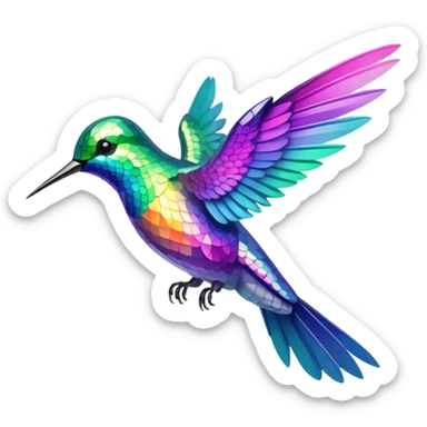 Colibri sticker