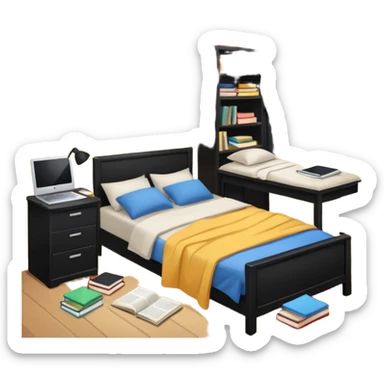 room rented by other students sticker