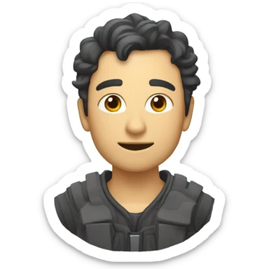 Flocon avec écrit May-li de dans  sticker