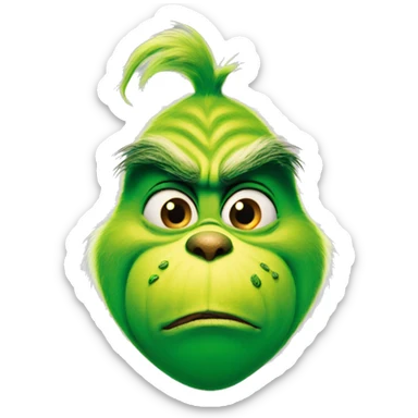 the grinch sticker