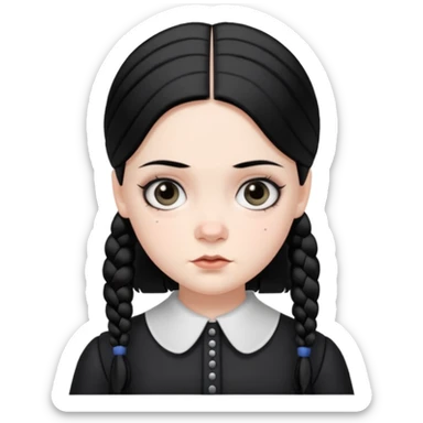 Wednesday Addams sticker