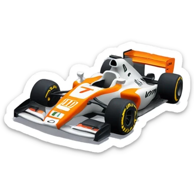 mclaren formula 1 logo  sticker