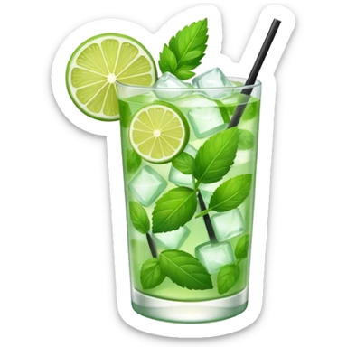 Un mojito classique bien frais sticker