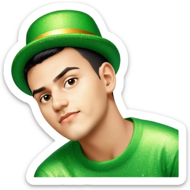 Sparkling Leprechaun sticker