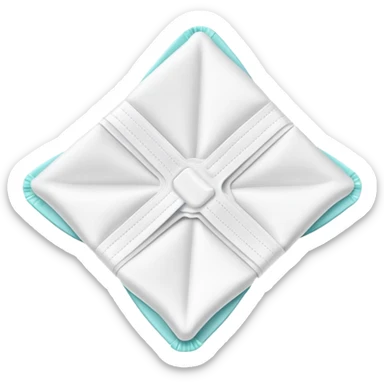 sanitary napkin sticker