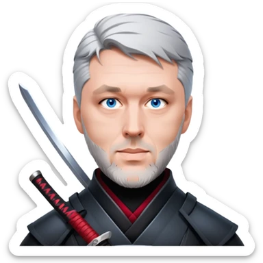 Shadow Samurai sticker