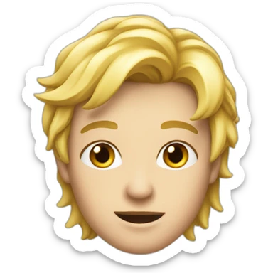 Fee mit hörnern sticker