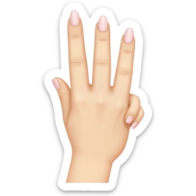 Kissing a middlefinger sticker