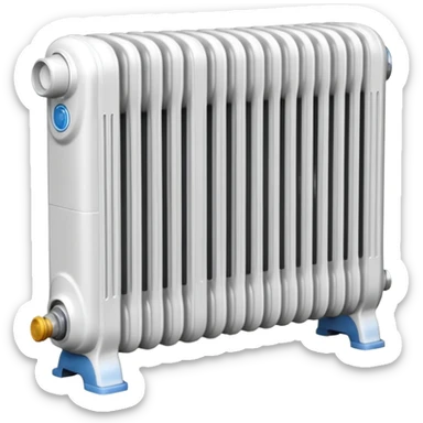 home heating radiator sticker