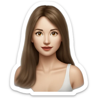 yulia nova vista en contrapicado fotorrealista intrincado 4k atmosférico sticker