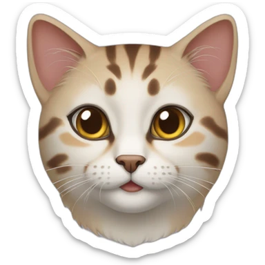 Nian cat sticker