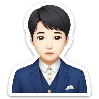 구성 참조 이미지는 아이섀도우이다. 구성 참조 이미지의 아이섀도우를 ios 이모지의 느낌으로 만들어줘. 스타일 참조이미지에 있는 이모지처럼 외관은 단순하고 명암도 단순하면서 부드럽게 넣어줘. 대비는 강하지않고 디테일을 잘 살려서 이모지느낌이 나도록 만들어줘. 아이섀도우는 구성참조이미지의 형태를 똑같이 따라하고. 재질은 투명한 플라스틱이야. 싱글섀도우는 브라운 컬러야. 싱글섀도우에는 별이 여러개가 모양으로 음각이 있고 그 밑에는 ETUDE라고 음각으로 적혀있어. sticker