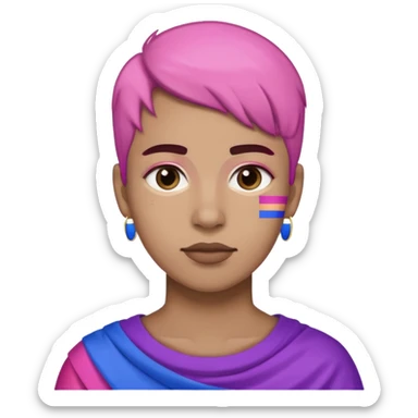 Bisexual sticker
