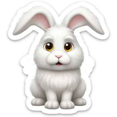 Im sorry bunny sticker