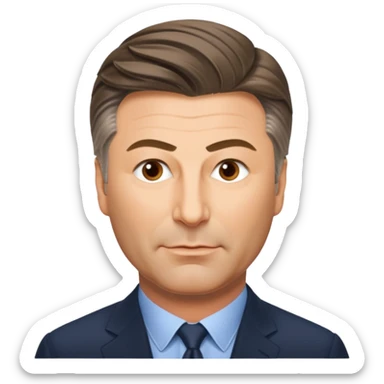 make alec beanjmun in his 30s sticker