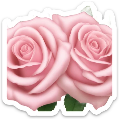 light pink rose light pink rose sticker