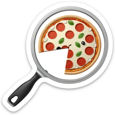 pizza cutter sticker