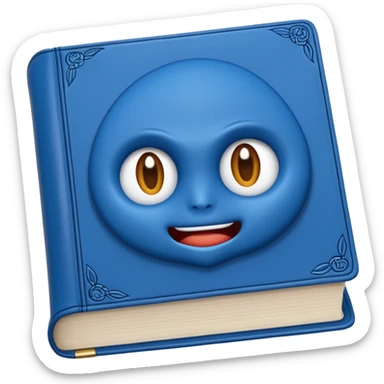 Blue book on which one it writes: Source of truth is Orako sticker