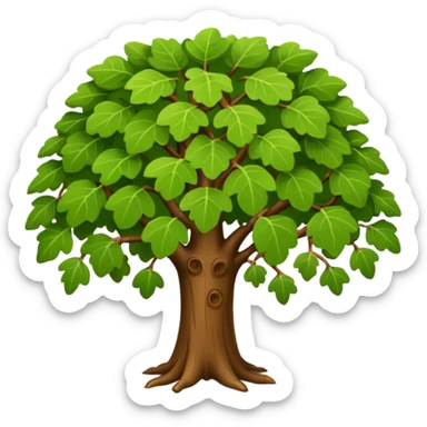 fig tree  sticker