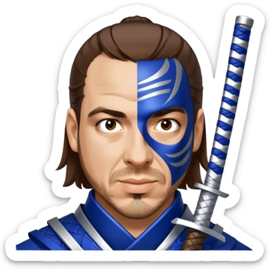 Steadfast Samurai sticker