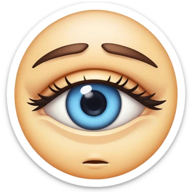 Hypnotized eyes sticker