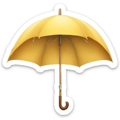 a cute umbrella  sticker