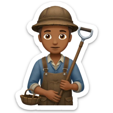 PEAT CUTTER sticker