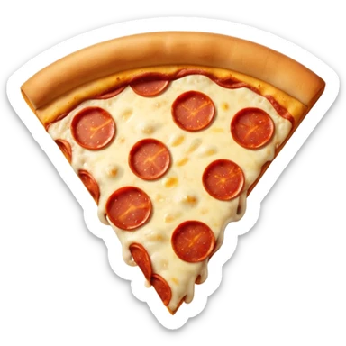Pizza sticker