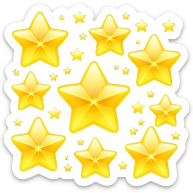 cute ones please stars  sticker